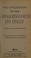 Cover of: The civilization of the Renaissance in Italy