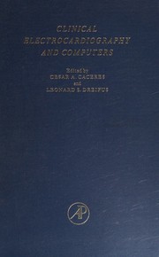 Cover of: Clinical electrocardiography and computers.
