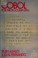 Cover of: COBOL for microcomputers