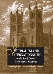 Cover of: Imperialism And Internationalism In The Discipline Of International Relations (Suny Series in Global Politics)