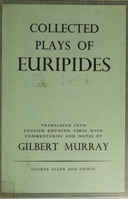 Cover of: Collected plays of Euripides
