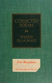 Cover of: Collected Poems