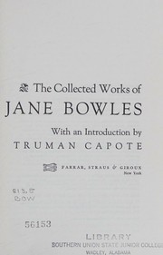 Cover of: Collected works.