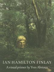 Cover of: Ian Hamilton Finlay | Yves Abrioux