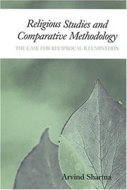 Cover of: Religious Studies And Comparative Methodology | Arvind Sharma