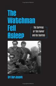 Cover of: The Watchman Fell Asleep by Uri Bar-Joseph