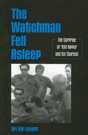 Cover of: The Watchman Fell Asleep by Uri Bar-Joseph