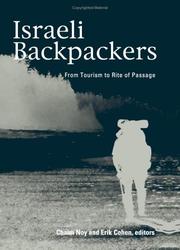Cover of: Israeli Backpackers and Their Society by 