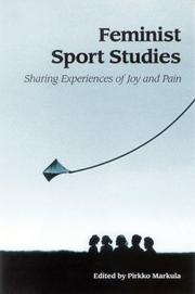 Cover of: Feminist Sport Studies by Pirkko Markula