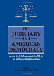 Cover of: The Judiciary in American Democracy | 