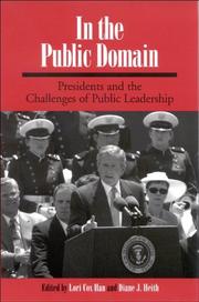 Cover of: In the Public Domain: Presidents And the Challenges of Public Leadership (Suny Series on the Presidency: Contemporary Issues)