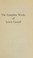 Cover of: The complete works of Lewis Carroll