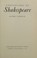 Cover of: Conceptions of Shakespeare.