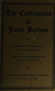 cover of The Confessions of Jacob Boehme