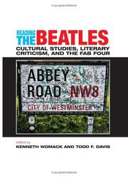 Cover of: Reading the Beatles by edited by Kenneth Womack, Todd F. Davis.
