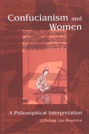 Cover of: Confucianism and Women by Li-hsiang Lisa Rosenlee