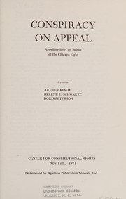 Cover of: Conspiracy on appeal by David T. Dellinger, Dave Dellinger, David T. Dellinger