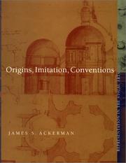 Cover of: Origins, Imitation, Conventions: Representation in the Visual Arts