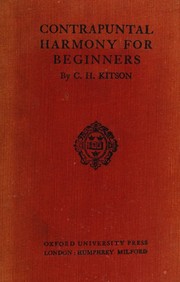 Contrapuntal harmony for beginners
