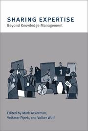 Cover of: Sharing Expertise: Beyond Knowledge Management