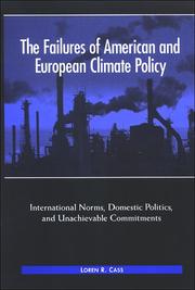 Cover of: The Failures of American and European Climate Policy | Loren R. Cass