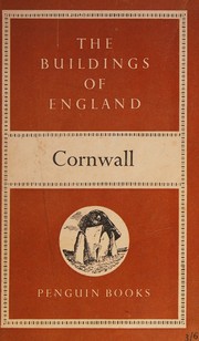 Cover of: Cornwall (His The buildings of England, BE1)