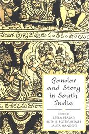 Cover of: Gender and story in South India