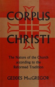 Cover of: Corpus Christi