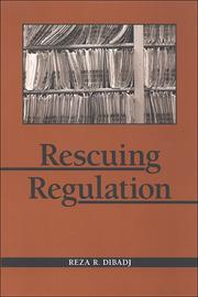 Rescuing regulation by Reza R. Dibadj