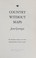 Cover of: Country Without Maps