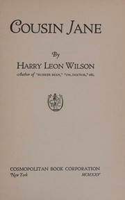 Cover of: Cousin Jane