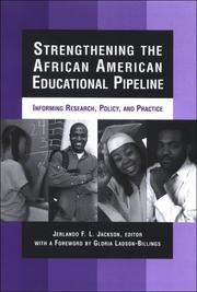 Cover of: Strengthening the African American Educational Pipeline: Informing Research, Policy, and Practice