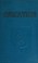 Cover of: Creation;