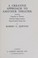 Cover of: A creative approach to amateur theatre