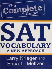 Cover of: SAT Vocabulary by Erica L. Meltzer, Larry S. Krieger, Erica L. Meltzer, Larry S. Krieger