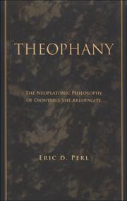 Cover of: Theophany | Eric D. Perl
