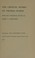 Cover of: The critical works of Thomas Rymer