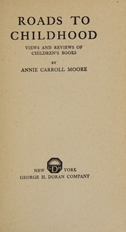 Cover of: Cross-roads to childhood,
