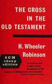 Cover of: The cross in the Old Testament