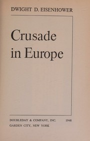 Cover of: Crusade in Europe