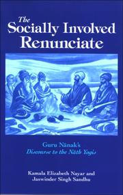 Cover of: The Socially Involved Renunciate by Kamala Elizabeth Nayar, Jaswinder Singh Sandhu