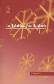 Cover of: Reliability Data Handbook | T. Robert Moss