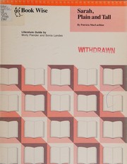 Cover of: A curriculum guide to Sarah, plain and tall by Patricia MacLachlan