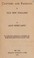 Cover of: Customs and Fashions in Old New England