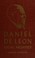 Cover of: Daniel De Leon