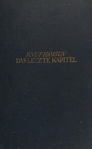 Cover of: Das letzte Kapitel: Roman