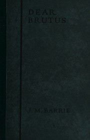 Cover of: dear brutus
