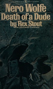 Cover of: Death of a Dude Nero Wolfe
