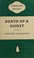 Cover of: Death of a Ghost