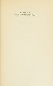 Cover of: Death on the instalment plan